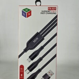 FA-021MDW 5 in 1 Fast Charging Cable