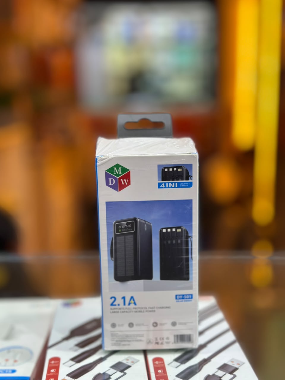 MDW DY-501 Solar Energy Power Bank (50000mAh) - Image 2