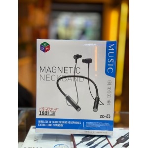 MDW ZD-02 Wireless Magnetic Neckband Headphones