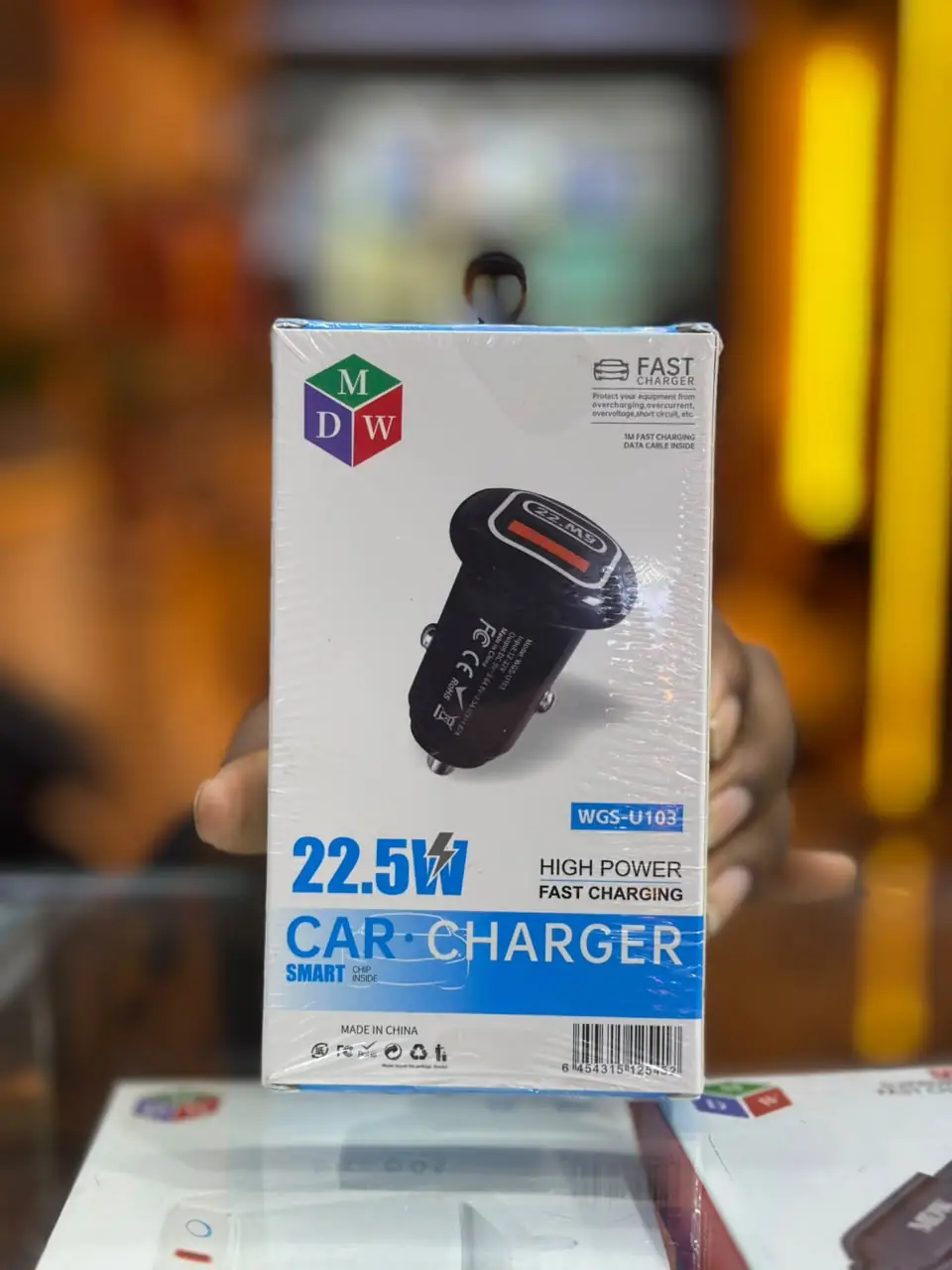 MDW WGS-U103 22.5W High Power Car Charger